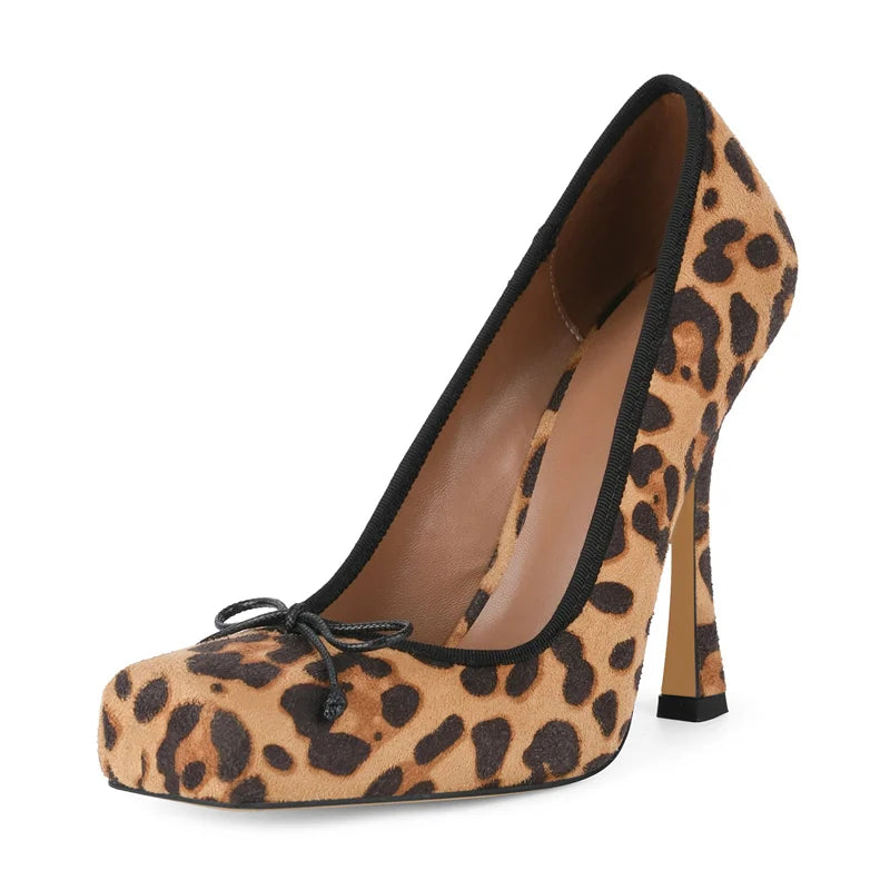 Women Square Toe Satin Pumps High Heeled Big Size  Ankle Strap Lace up Stiletto Classic Pumps Heels