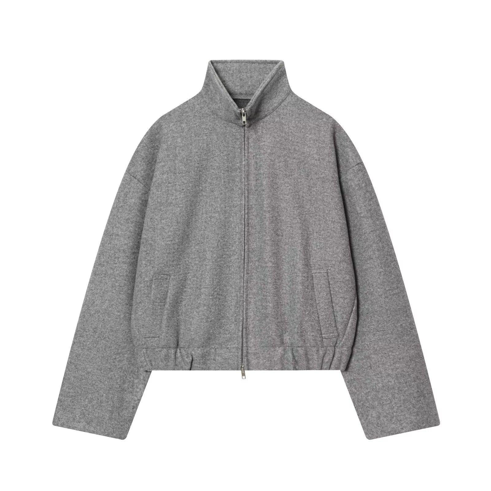 European and American Style 2025 Autumn New Women's Fashion Casual Simple Soft Pilot Jacket Coat