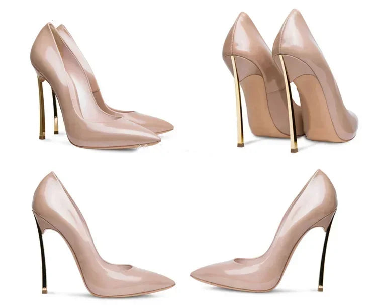 Luxury Designer Women Pumps Stiletto High Heel Sexy Fetish Party Zapatos De Tacon C-PU-1
