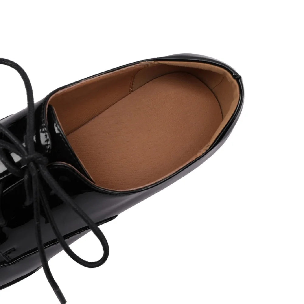New Handmade Genuine Leather Women Shoes Square Toe Shoes Zipper High Heels Loafers Deep Mouth 33-43