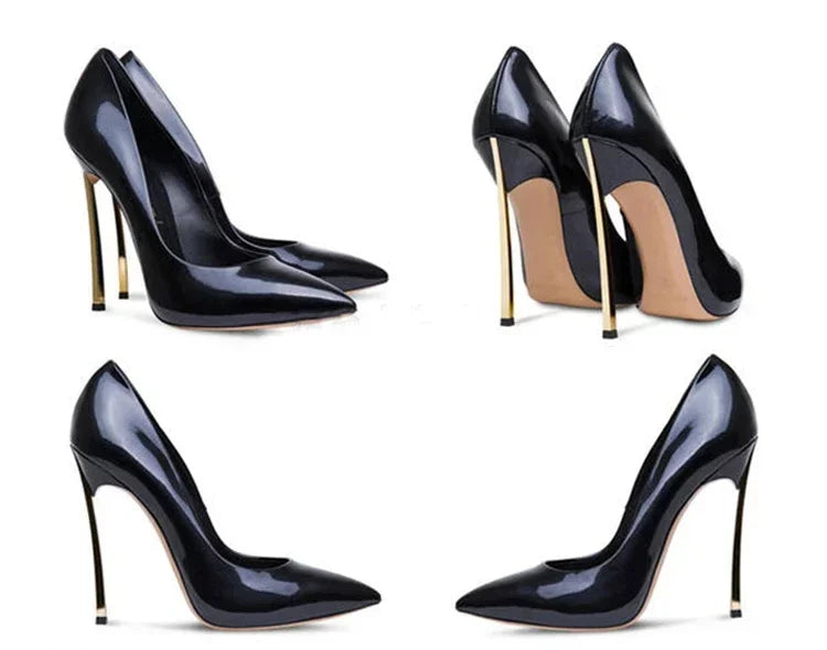 Luxury Designer Women Pumps Stiletto High Heel Sexy Fetish Party Zapatos De Tacon C-PU-1