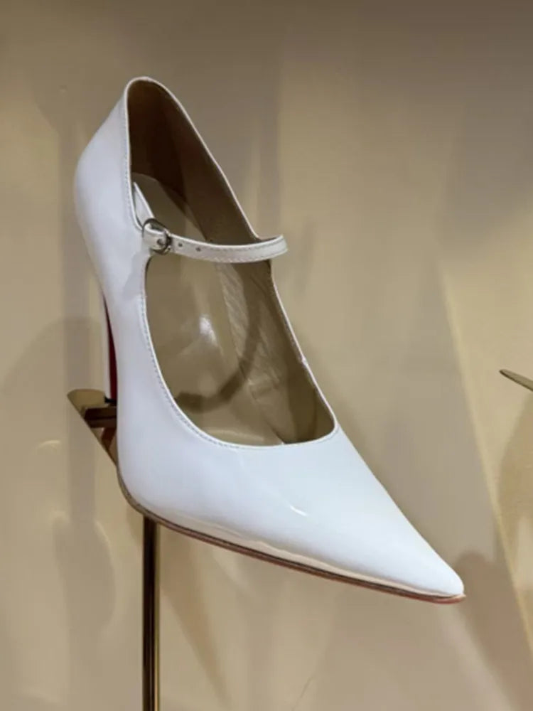 2026 Women's Summer Pointed Stiletto Lace Bow Sandals Fashion Fashion Show Party Wedding Ballet Women's High Heels