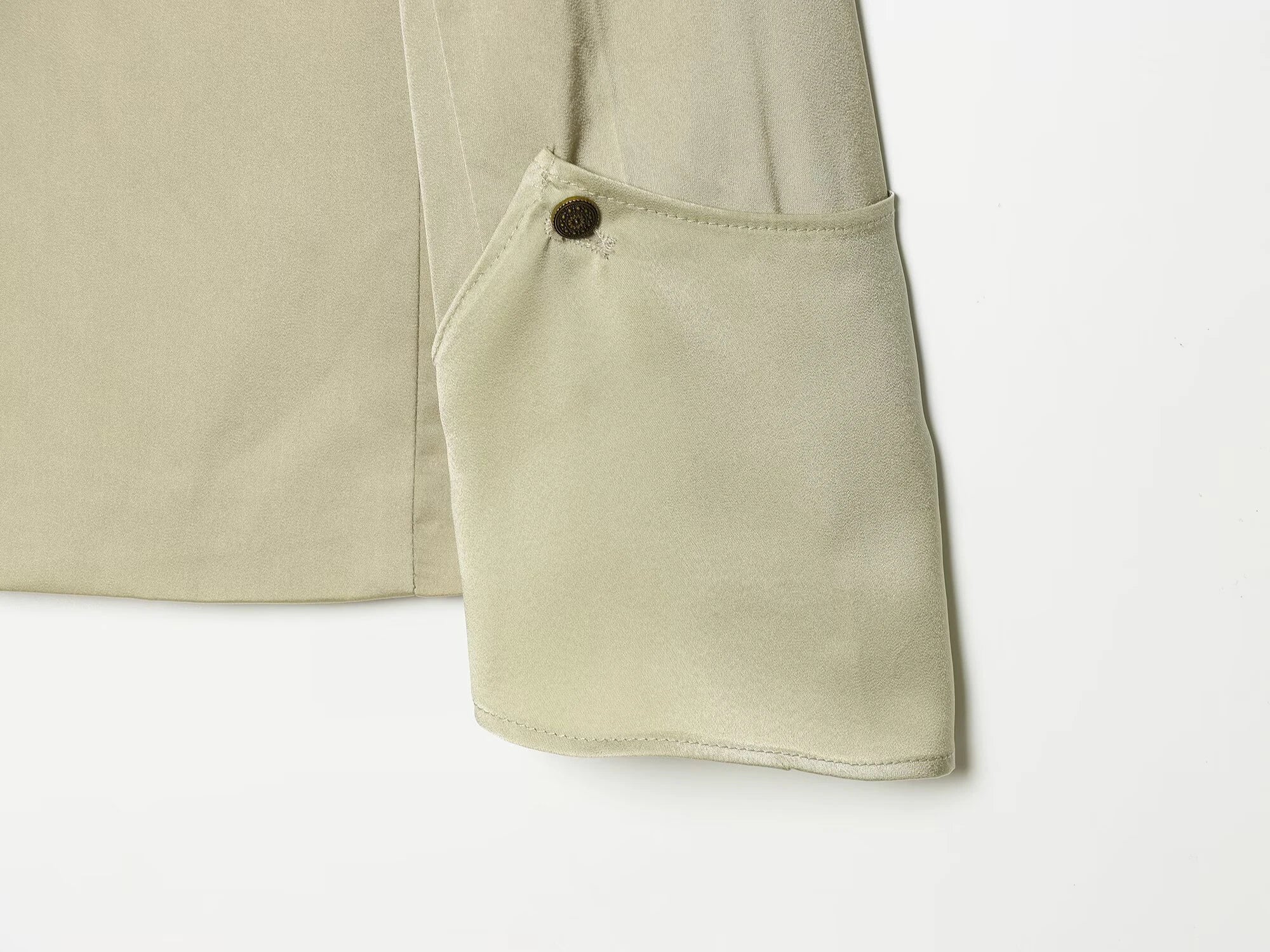 European and American style 2026 spring/summer new product women's half high collar layered decoration versatile suit jacket