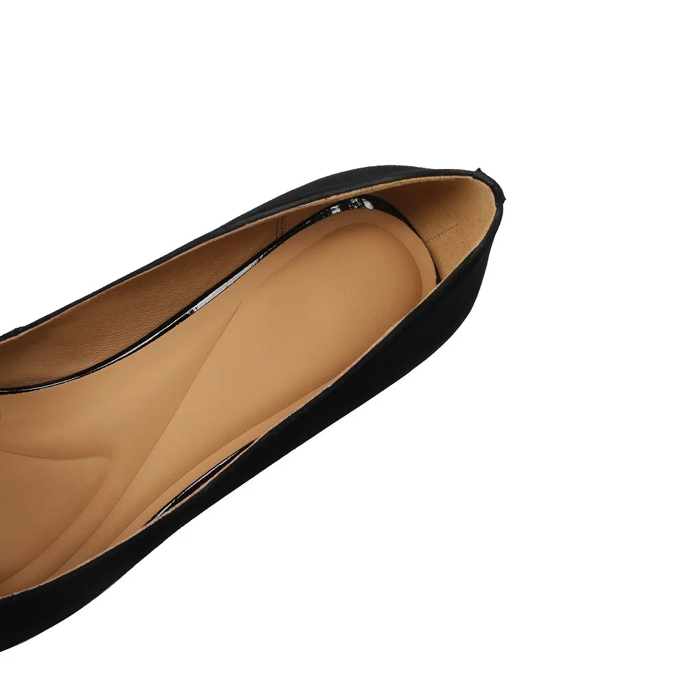 New Spring/Autumn Women Pumps Sheep Suede Leather Shoes Pointed Toe Thin Heel Shoes Shallow Stiletto Shoes 33-43