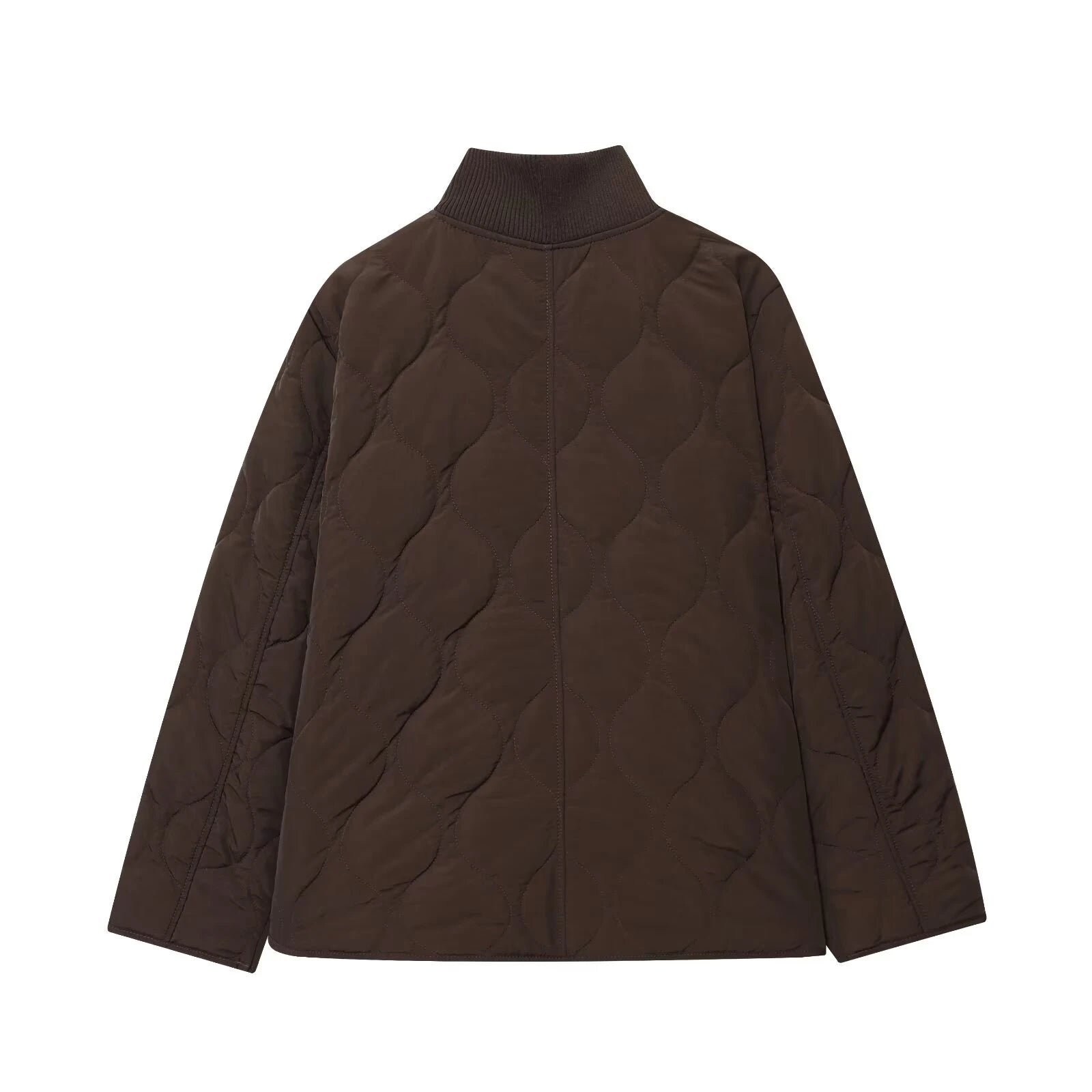 Autumn New Women's Clothing 2025 Fashion Large silhouette Quilted with Thin Cotton Jacket Cotton Jacket