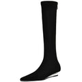 Women's Handmade Classic Black Ankle Boots Shoes Pointed Toe Low Heels Short Boots Comfortable Dress Shoes 34-42