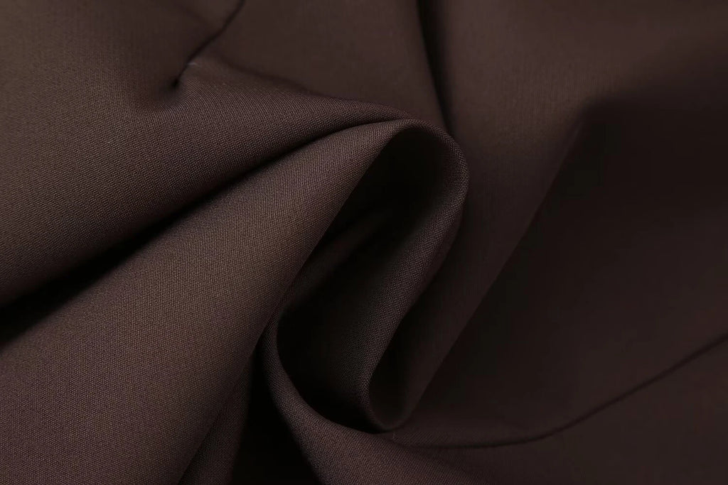 Spring new women's French collar long sleeved double breasted breasted decoration with waist cinching and slimming suit jacket