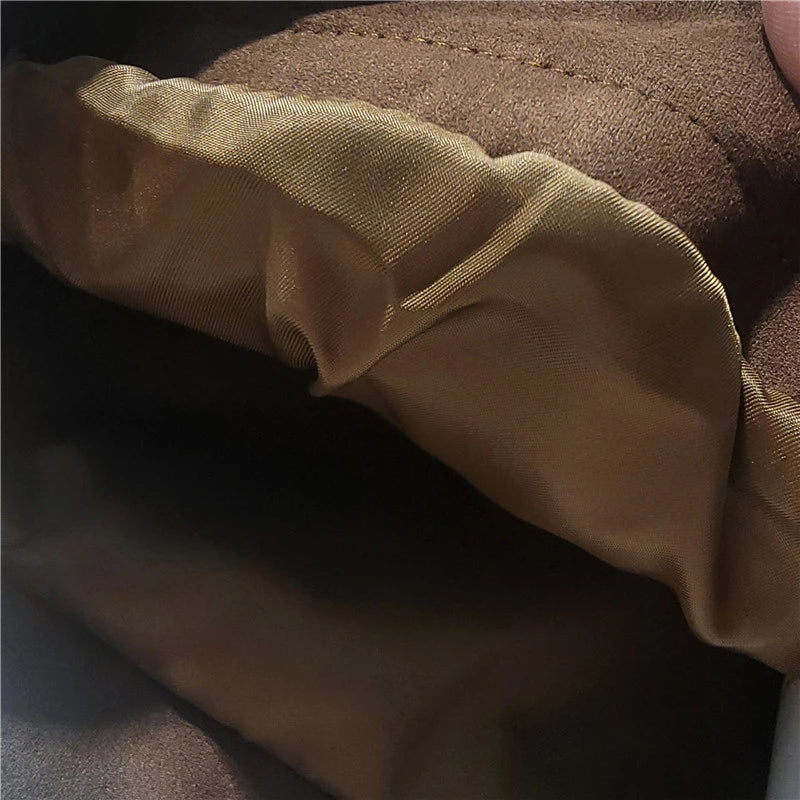 Fashion Loose Zipper Suede Short Coat For Women Drawstring Elastic Wasit Wide Leg Shorts Female Trendy 11A06048