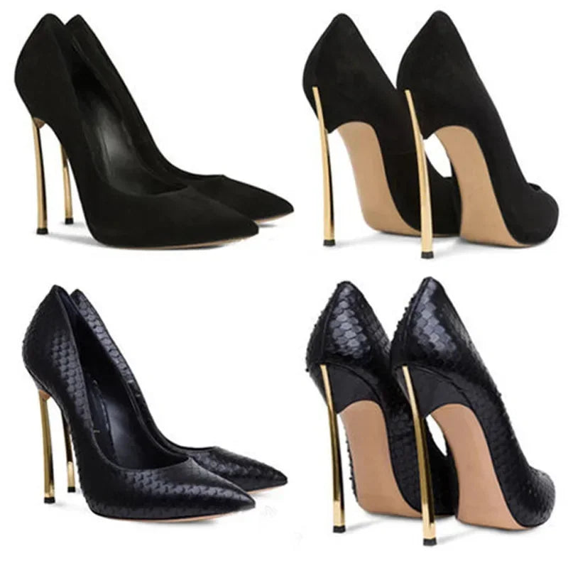 Luxury Designer Women Pumps Stiletto High Heel Sexy Fetish Party Zapatos De Tacon C-PU-1