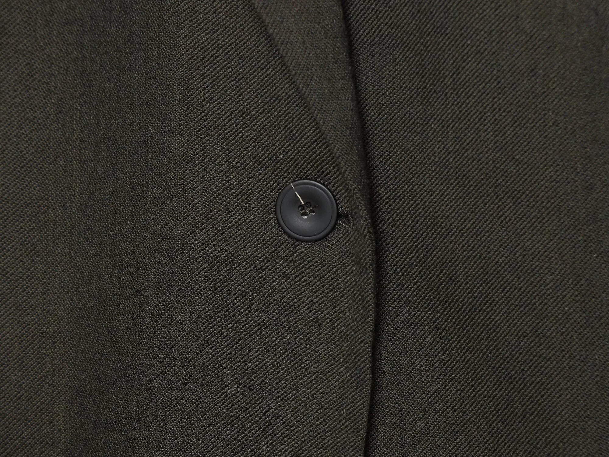 2025 autumn and winter new retro high-end gray green small suit silhouette loose casual temperament suit jacket