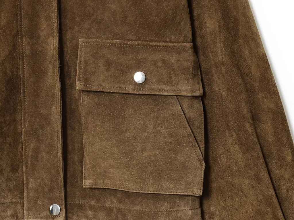 Winter new women's clothing 2025 European and American style fashionable temperament versatile pilot jacket jacket