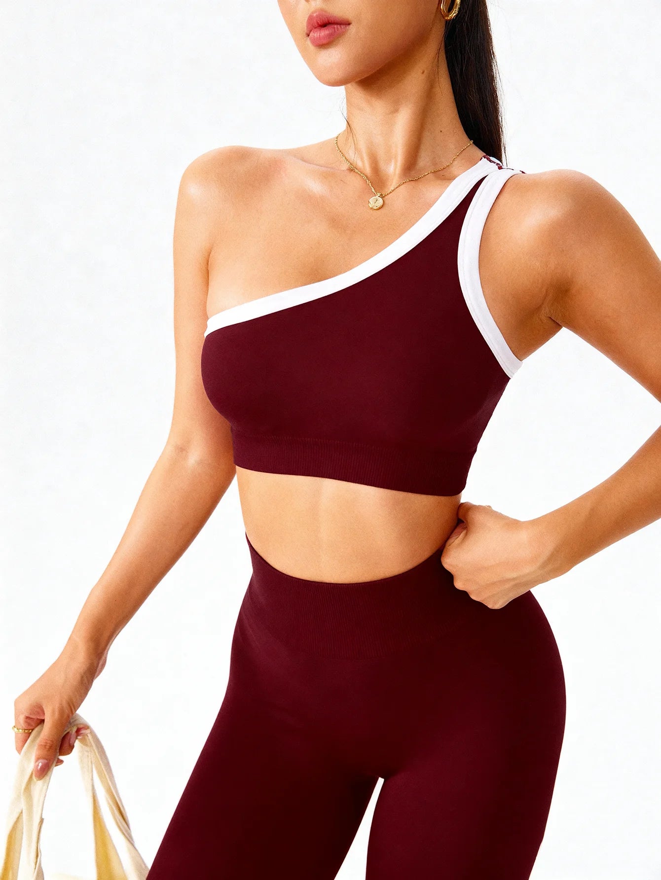 2 pcs Women Seamless Yoga Sets Jogging Outfit Sport Leggings Bra Sportswear Woman Gym Outfit Workout Set Yoga Clothes Activewear