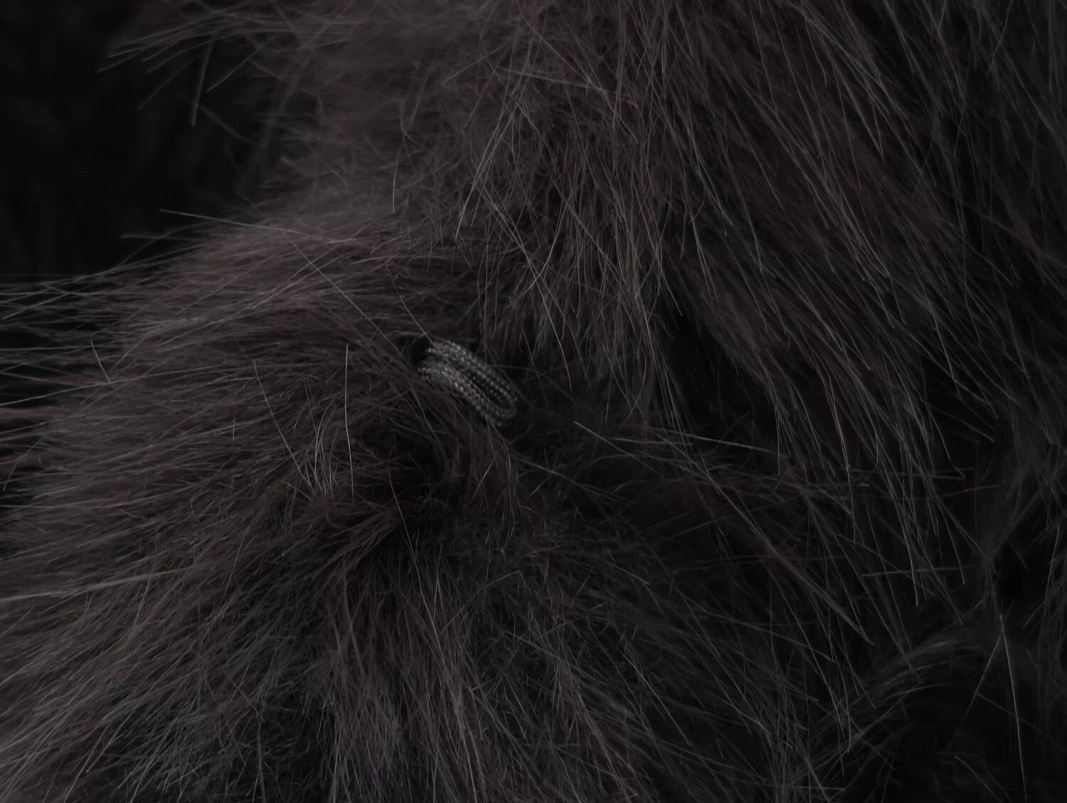 2025 Autumn New Product Women's Stand up Collar Long Sleeve Artificial Fur Effect Short Coat Rope Knot Coat