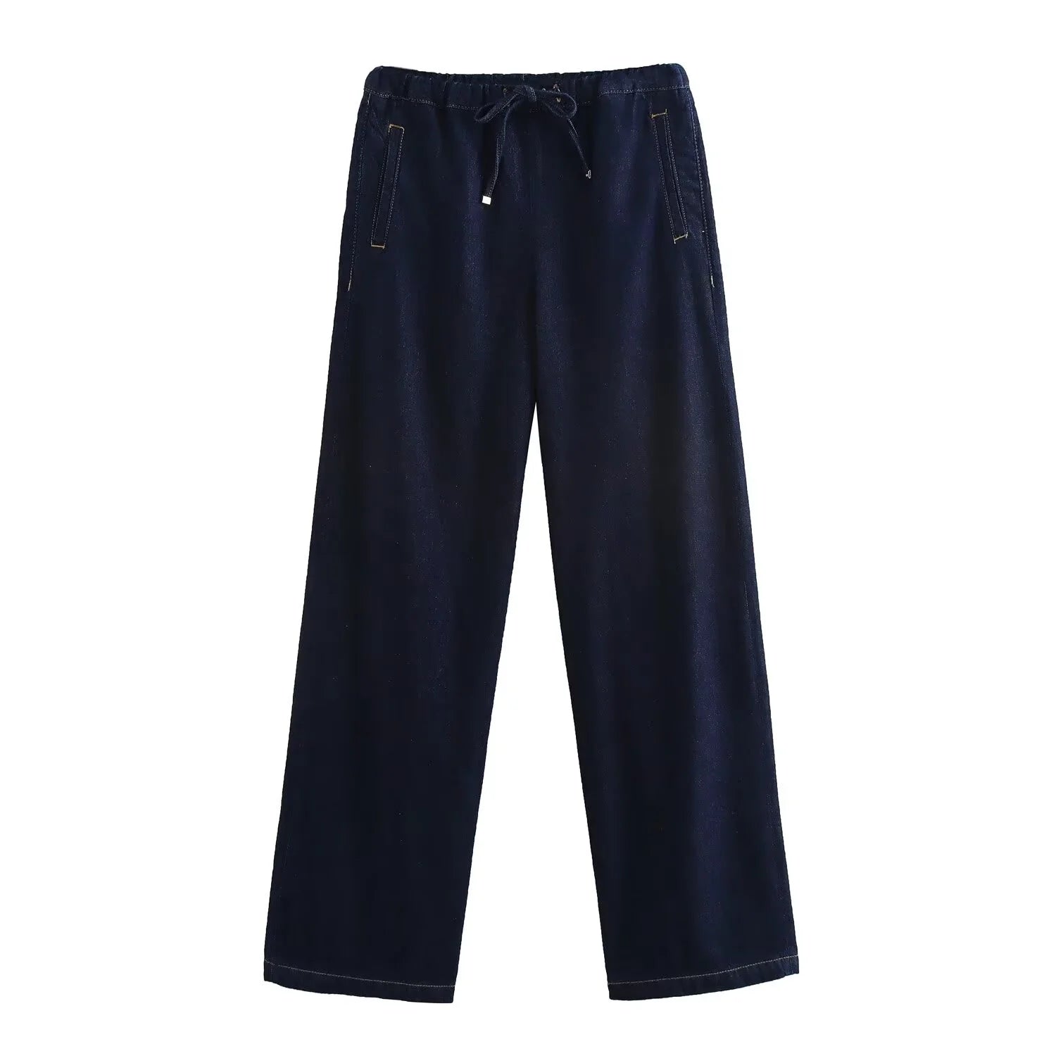 2026 Autumn New Women's Clothing European And American Style Fashion Casual Versatile Denim Shirt Casual Pants Set