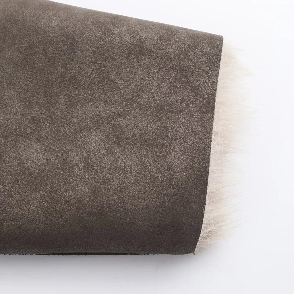 European and American style autumn new style loose double-sided double-sided wearing artificial fur effect coat jacket