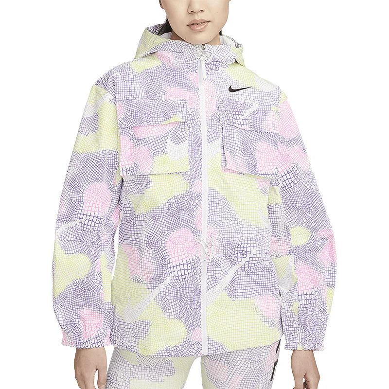 Nike genuine Serena Williams women's hooded outdoor jacket DV8073-702