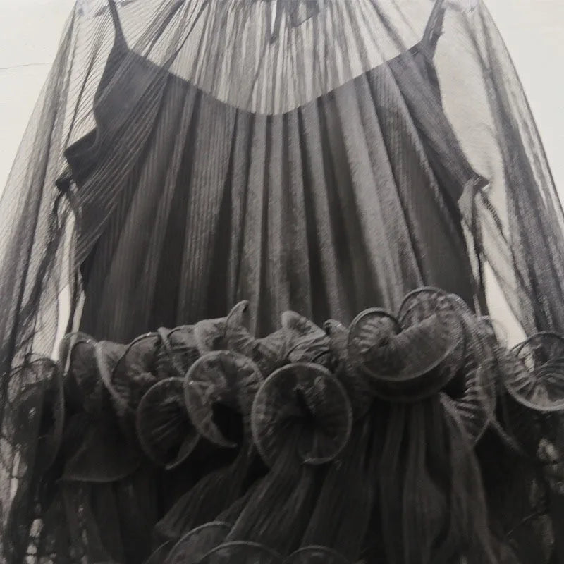 2026 Early Spring New French Style Elegant Ruched Lace Inner Camisole Chiffon Blouse For Women Versatile Shirt 1A2228