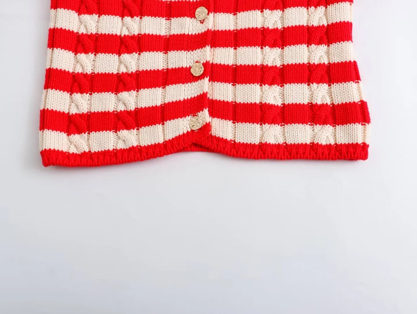 2024 New Women's Clothing European And American Style Fashionable Temperament Casual Versatile Eight Ply Knitted Jacket