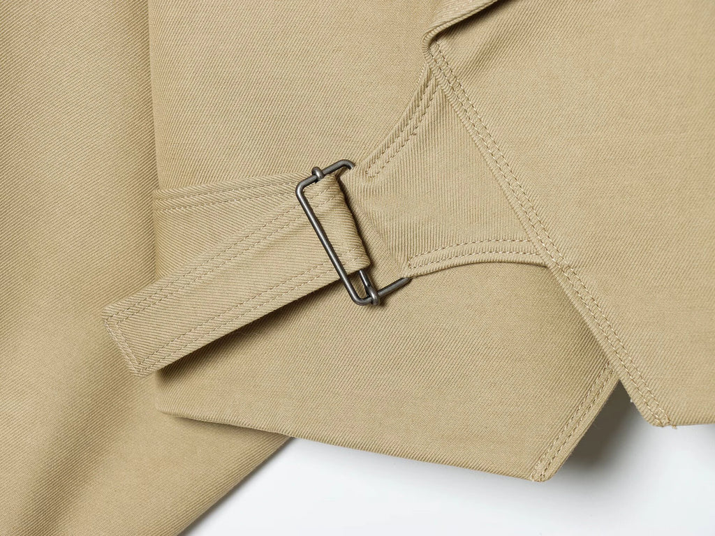 European and American style women's new 2026 fashionable long sleeved lapel solid color short jacket