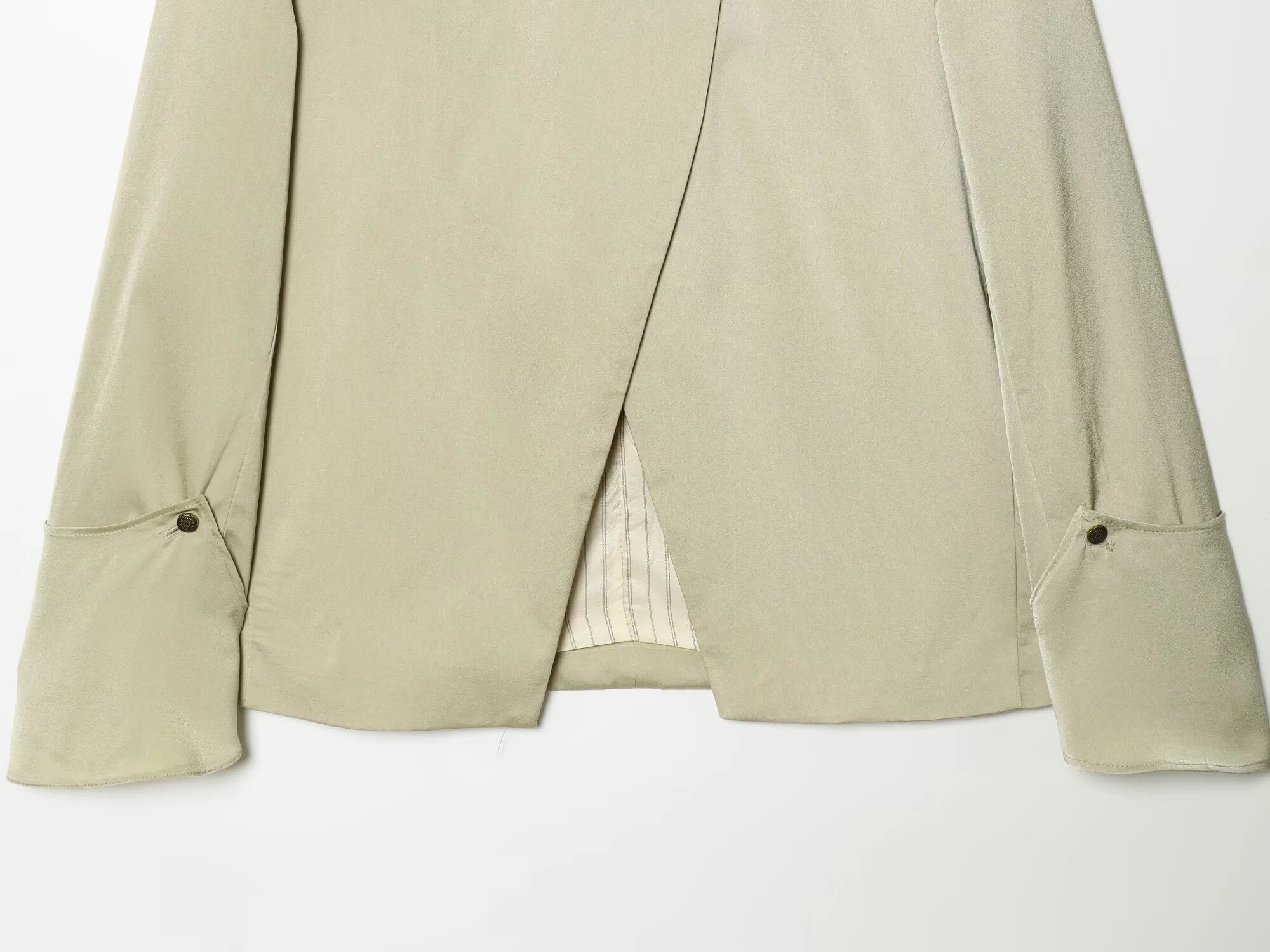 European and American style 2026 spring/summer new product women's half high collar layered decoration versatile suit jacket