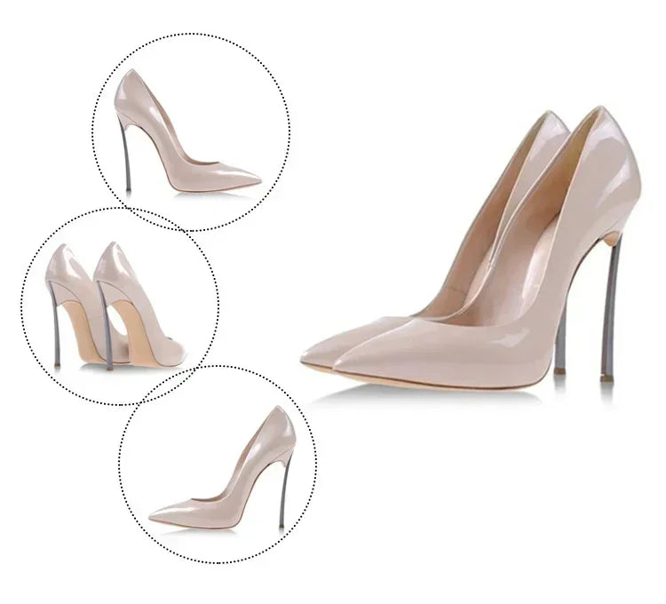 Luxury Designer Women Pumps Stiletto High Heel Sexy Fetish Party Zapatos De Tacon C-PU-1
