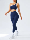 2 pcs Women Seamless Yoga Sets Jogging Outfit Sport Leggings Bra Sportswear Woman Gym Outfit Workout Set Yoga Clothes Activewear