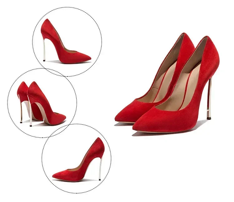 Luxury Designer Women Pumps Stiletto High Heel Sexy Fetish Party Zapatos De Tacon C-PU-1