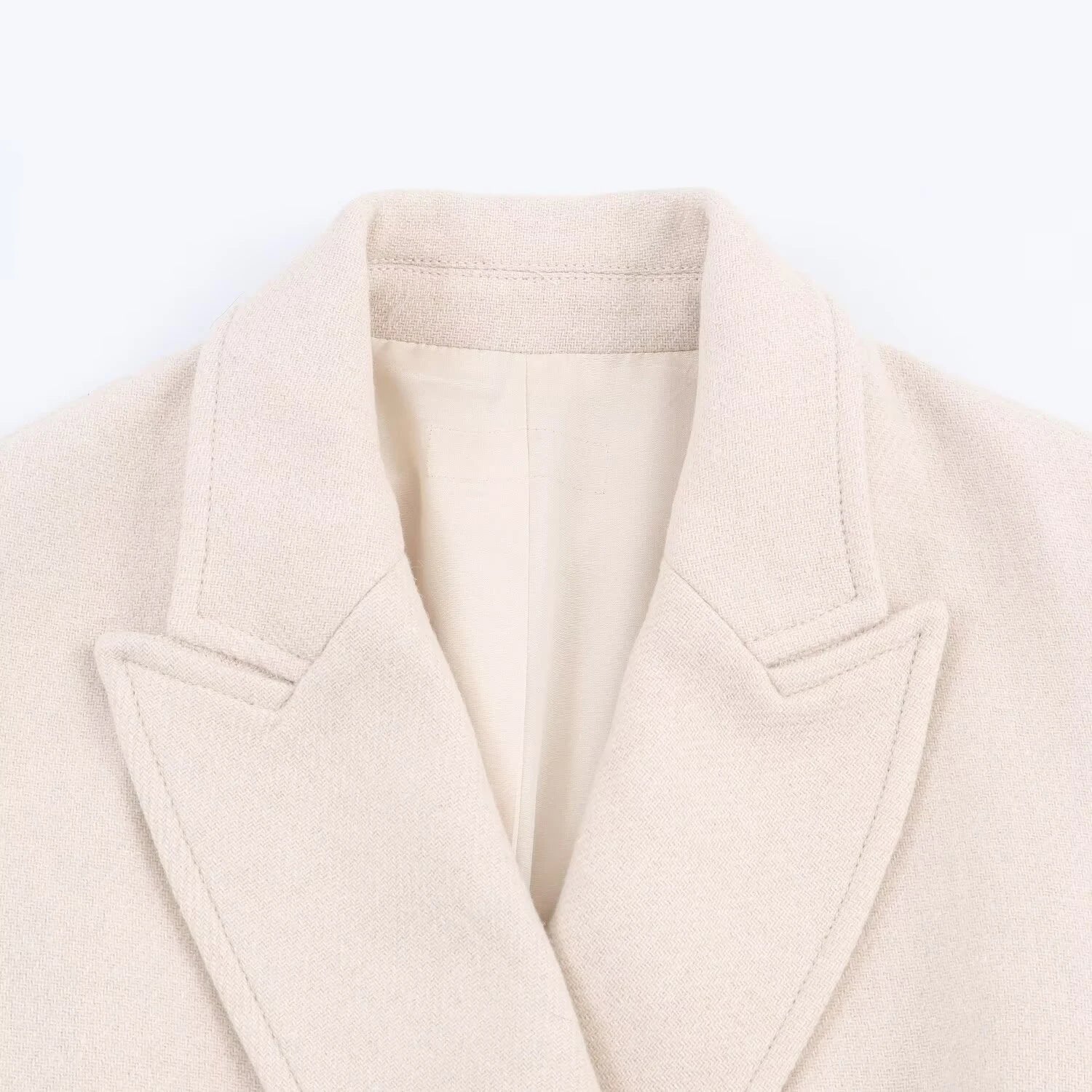 2025 autumn new women's clothing European and American style personalized belt long coat jacket