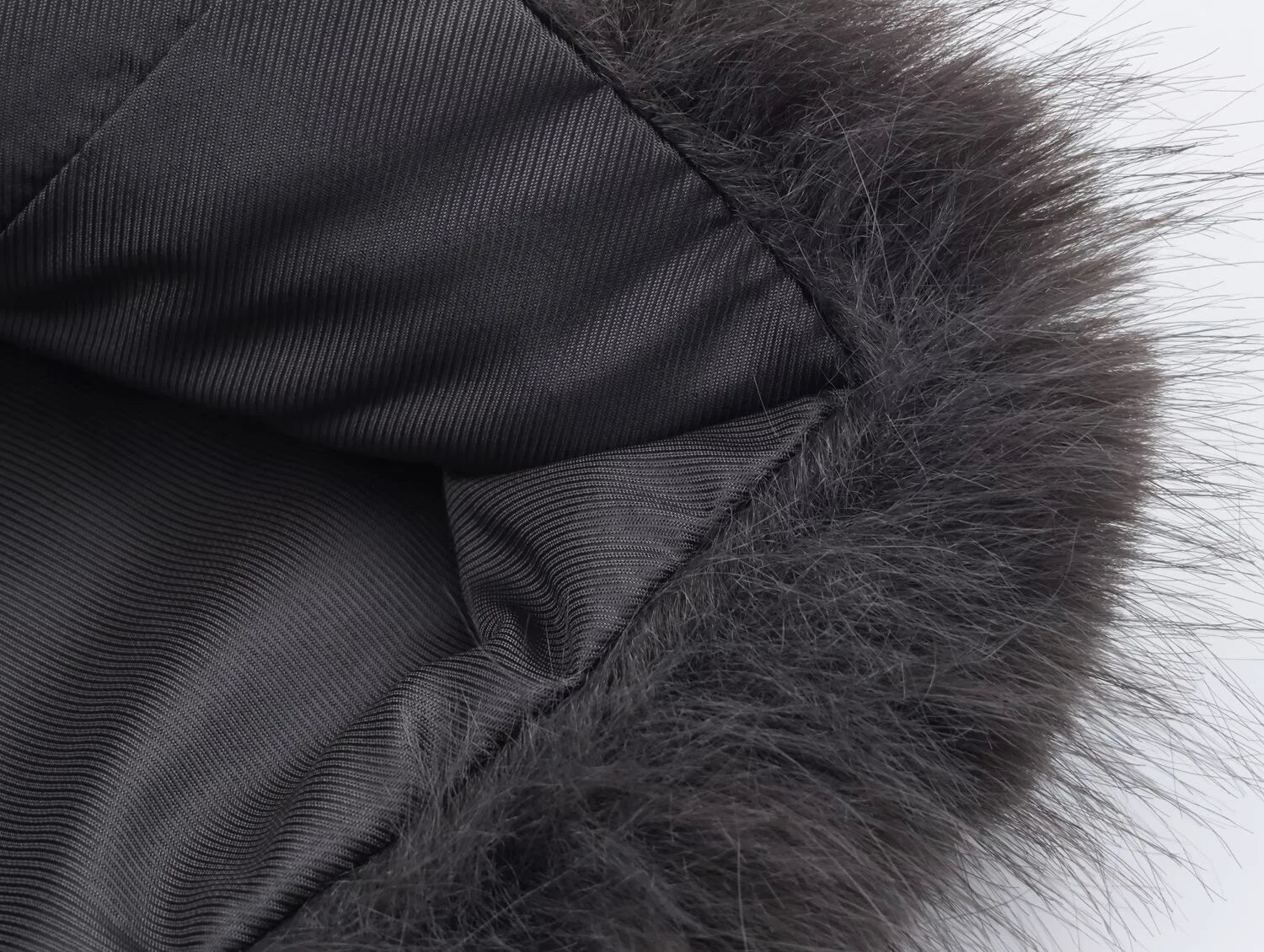 2025 Autumn New Product Women's Stand up Collar Long Sleeve Artificial Fur Effect Short Coat Rope Knot Coat