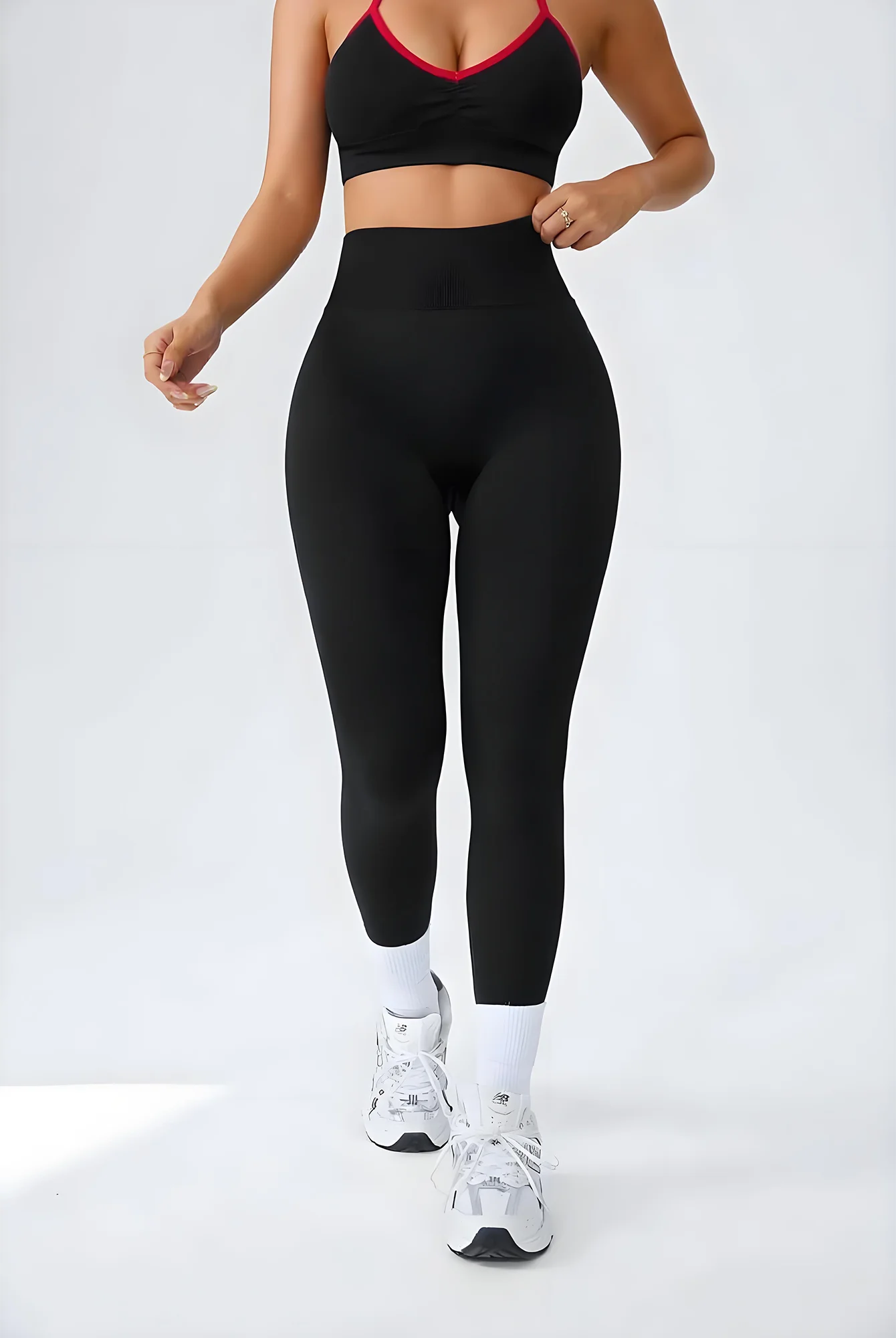 2 pcs/set Vest Yoga Legging Seamless Workout Outfit Squat-Proof Sportswear Woman Gym Yoga Clothes Women Tracksuit Activewear New