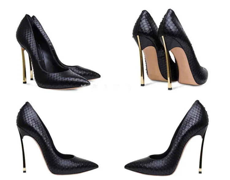 Luxury Designer Women Pumps Stiletto High Heel Sexy Fetish Party Zapatos De Tacon C-PU-1