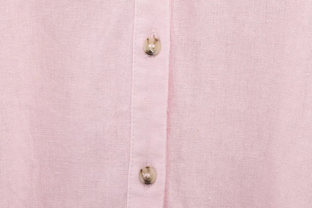 2025 Spring/Summer New Product Women's Clothing Style Light Spring Linen Blended Wide Sleeve Comfortable Shirt