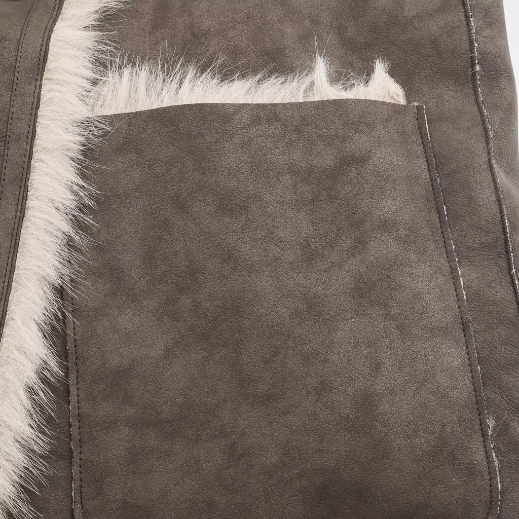 European and American style autumn new style loose double-sided double-sided wearing artificial fur effect coat jacket