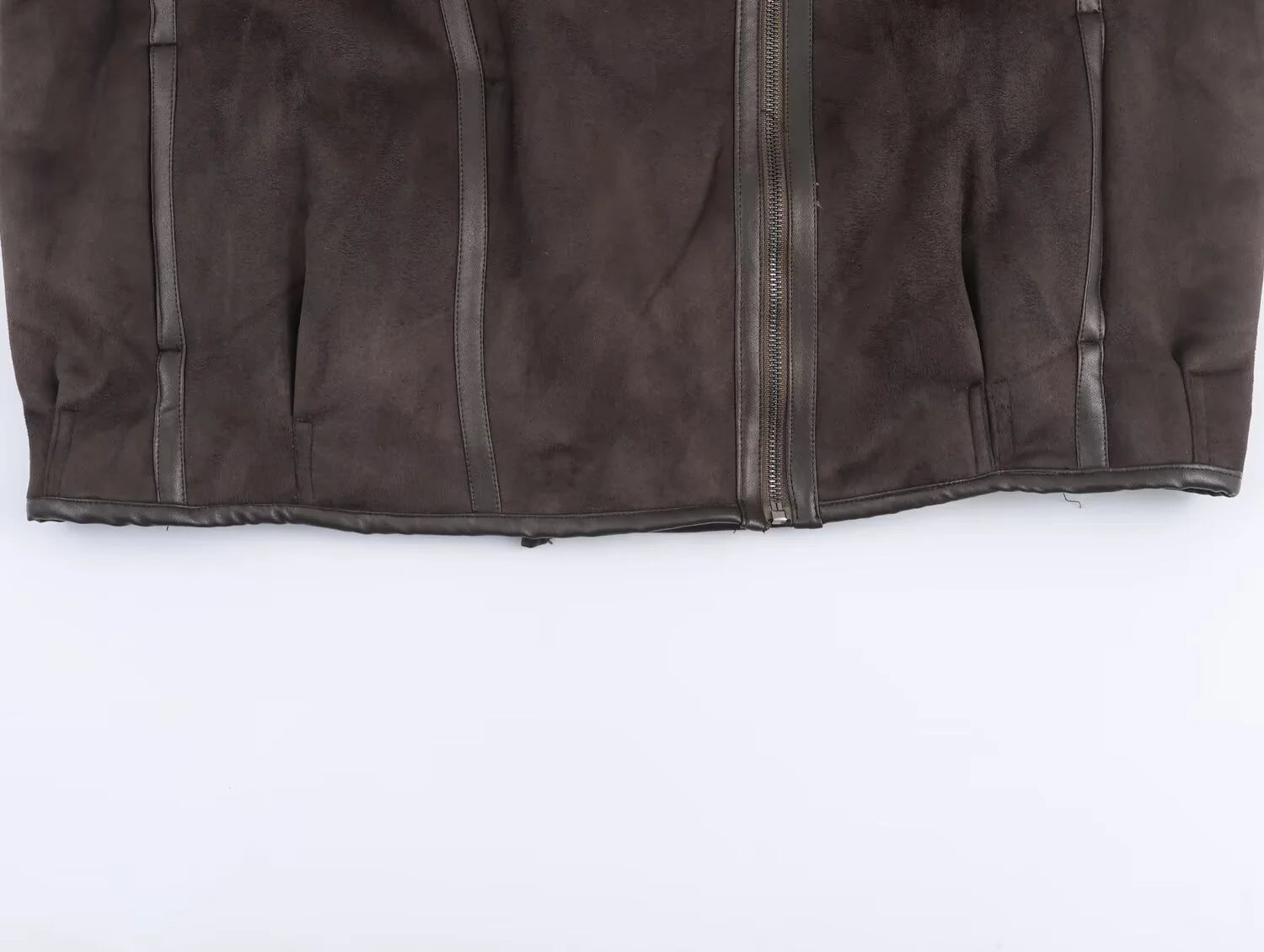 2025 Winter New Product Women's Clothing American Retro Fur One Piece High Collar Long Sleeve Double sided Jacket Coat