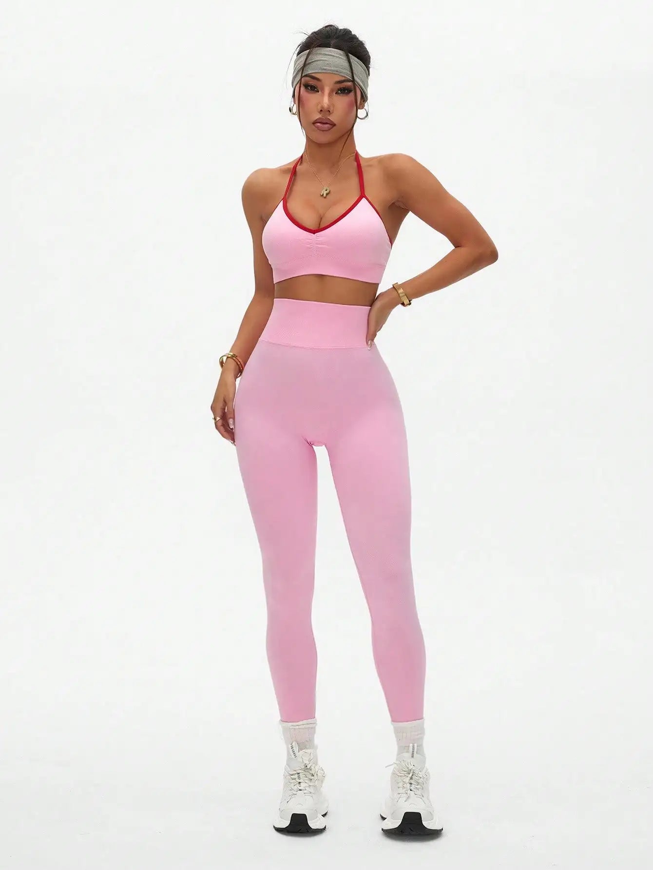 2 pcs/set Vest Yoga Legging Seamless Workout Outfit Squat-Proof Sportswear Woman Gym Yoga Clothes Women Tracksuit Activewear New