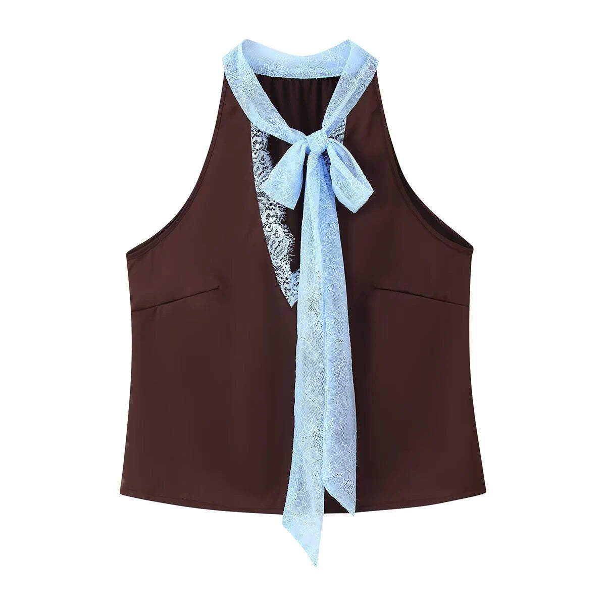 2026 Autumn New Women's Clothing European and American Style Versatile Daily Sweet Lace Splicing Top Splicing Half Skirt Set