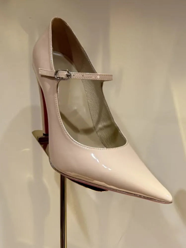 2026 Women's Summer Pointed Stiletto Lace Bow Sandals Fashion Fashion Show Party Wedding Ballet Women's High Heels