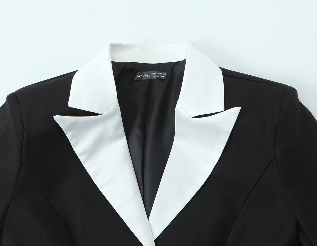 Women's 2026 new spring outfit fashionable and personalized temperament flower bud patchwork cuff suit jacket