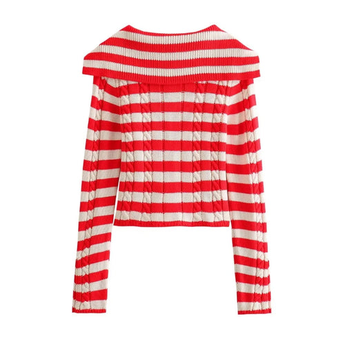 2024 New Women's Clothing European And American Style Fashionable Temperament Casual Versatile Eight Ply Knitted Jacket