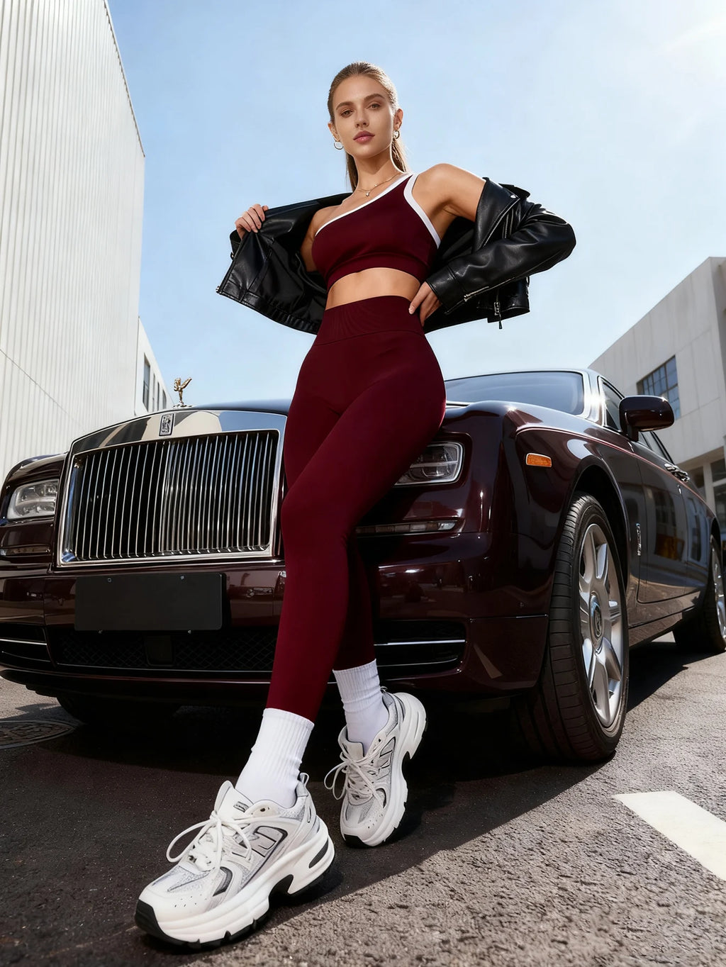 2 pcs Women Seamless Yoga Sets Jogging Outfit Sport Leggings Bra Sportswear Woman Gym Outfit Workout Set Yoga Clothes Activewear