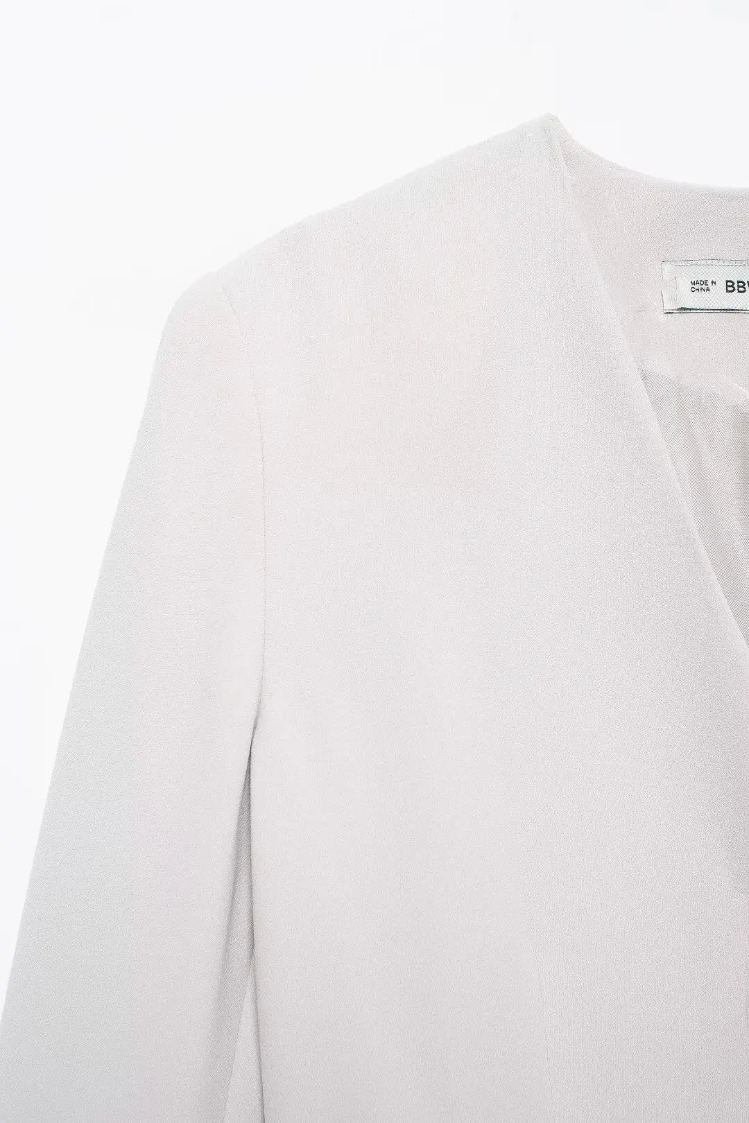 EDSA Women Belt Blazer Long Sleeves with Shoulder Pads V-Neck Jacket Long Sleeves for Office Lady Coat Outerwear