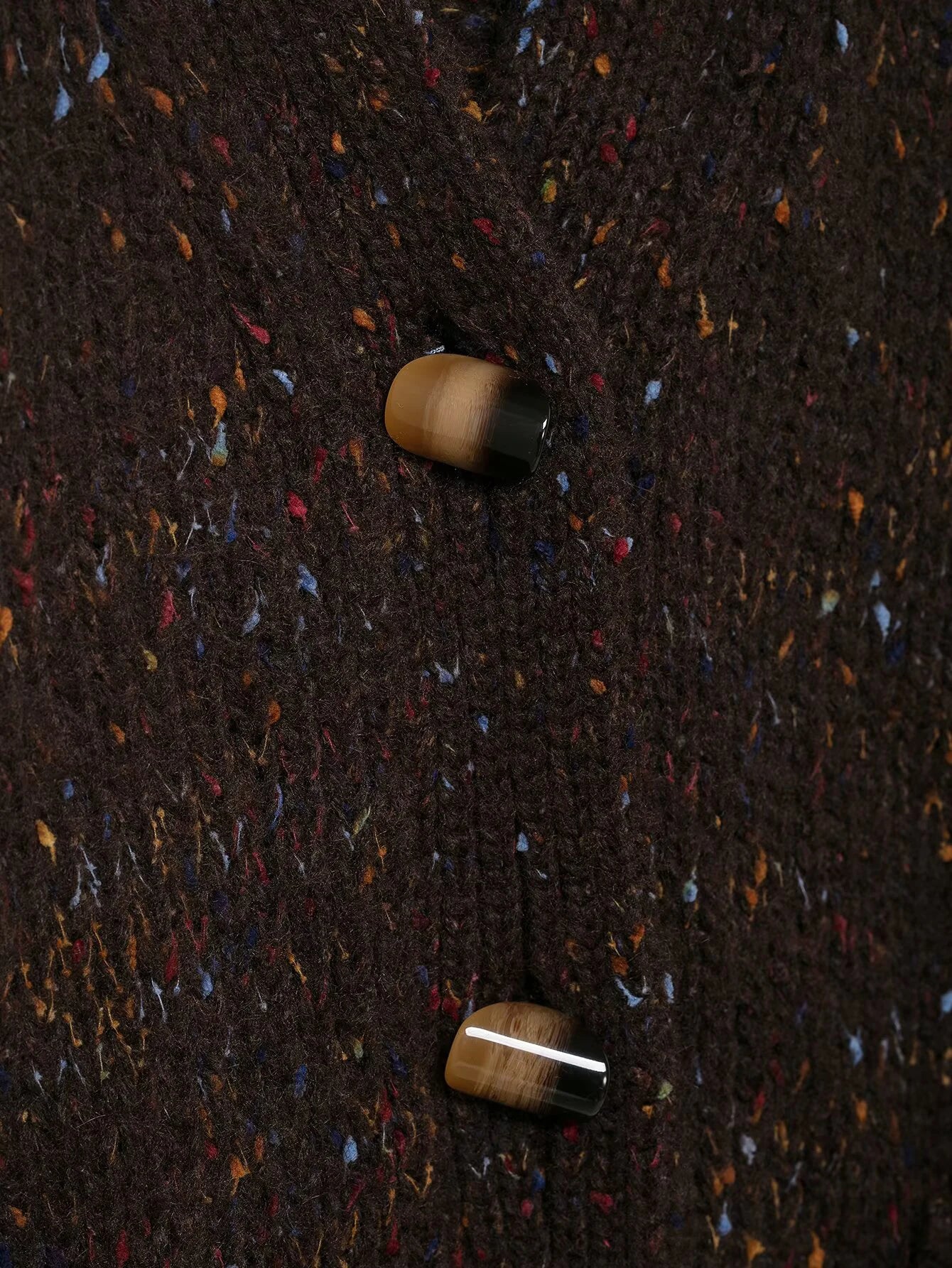 2025 Winter New Sweet and Lazy Style V-neck Long Sleeve Small Dot Knitted Loose cardigan Coat for Women