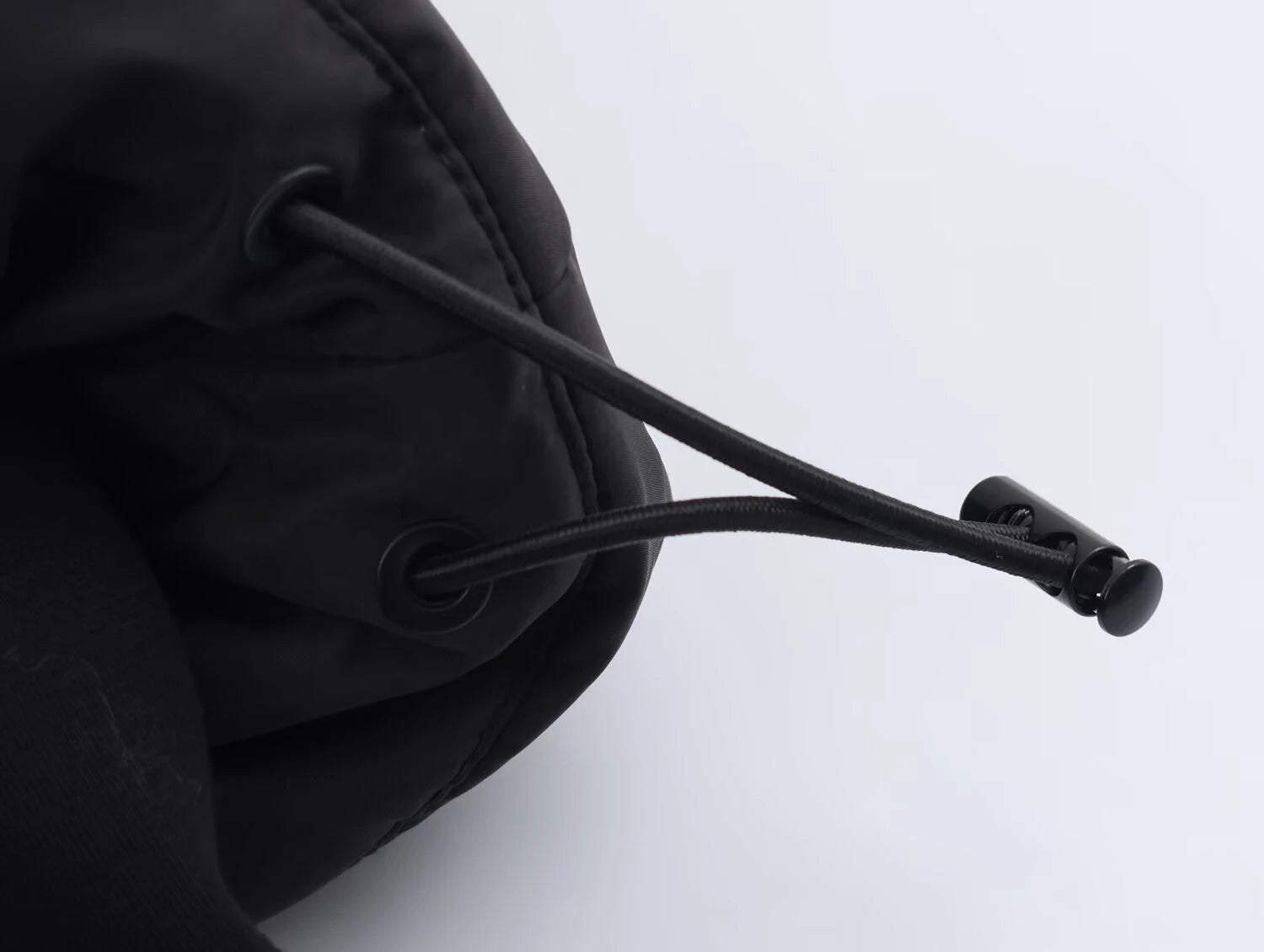 European and American 2025 autumn new women's clothing retro casual temperament simple black stand up collar cotton jacket