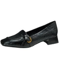 Women's Handmade Genuine Leather Soft and comfortable Vintage Single Shoes New Style Simple Square Toe Rubber