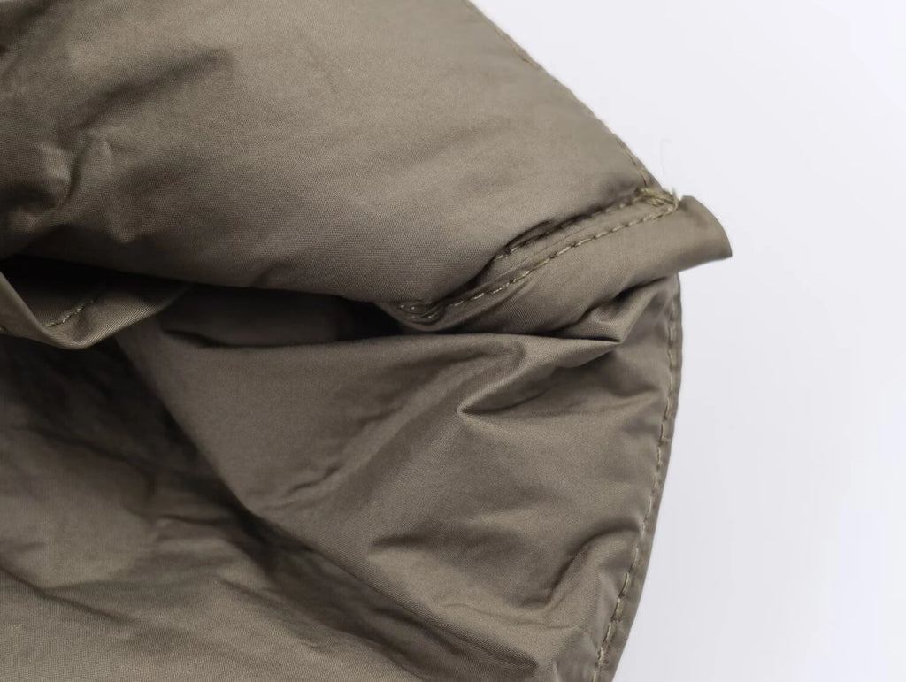 European and American style winter new women's clothing loose casual versatile stand up collar short with belt cotton jacket