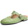 Handmade Genuine Leather Women Loafers Trend Vintage Suede Loafers Women's Casual British Style Flat Shoes 34-40
