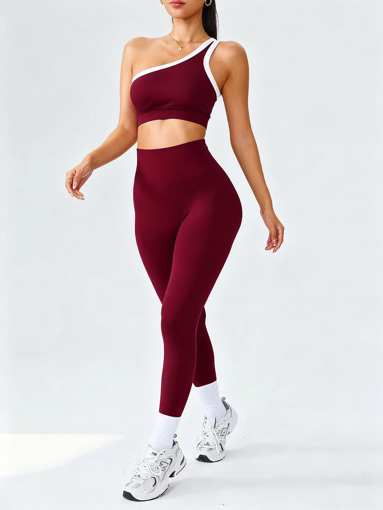 2 pcs Women Seamless Yoga Sets Jogging Outfit Sport Leggings Bra Sportswear Woman Gym Outfit Workout Set Yoga Clothes Activewear