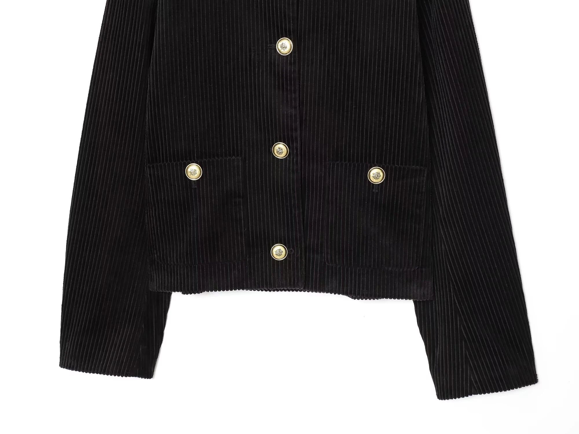 Leisure jacket 2025 autumn new fashion versatile casual exquisite small fragrance velvet short jacket