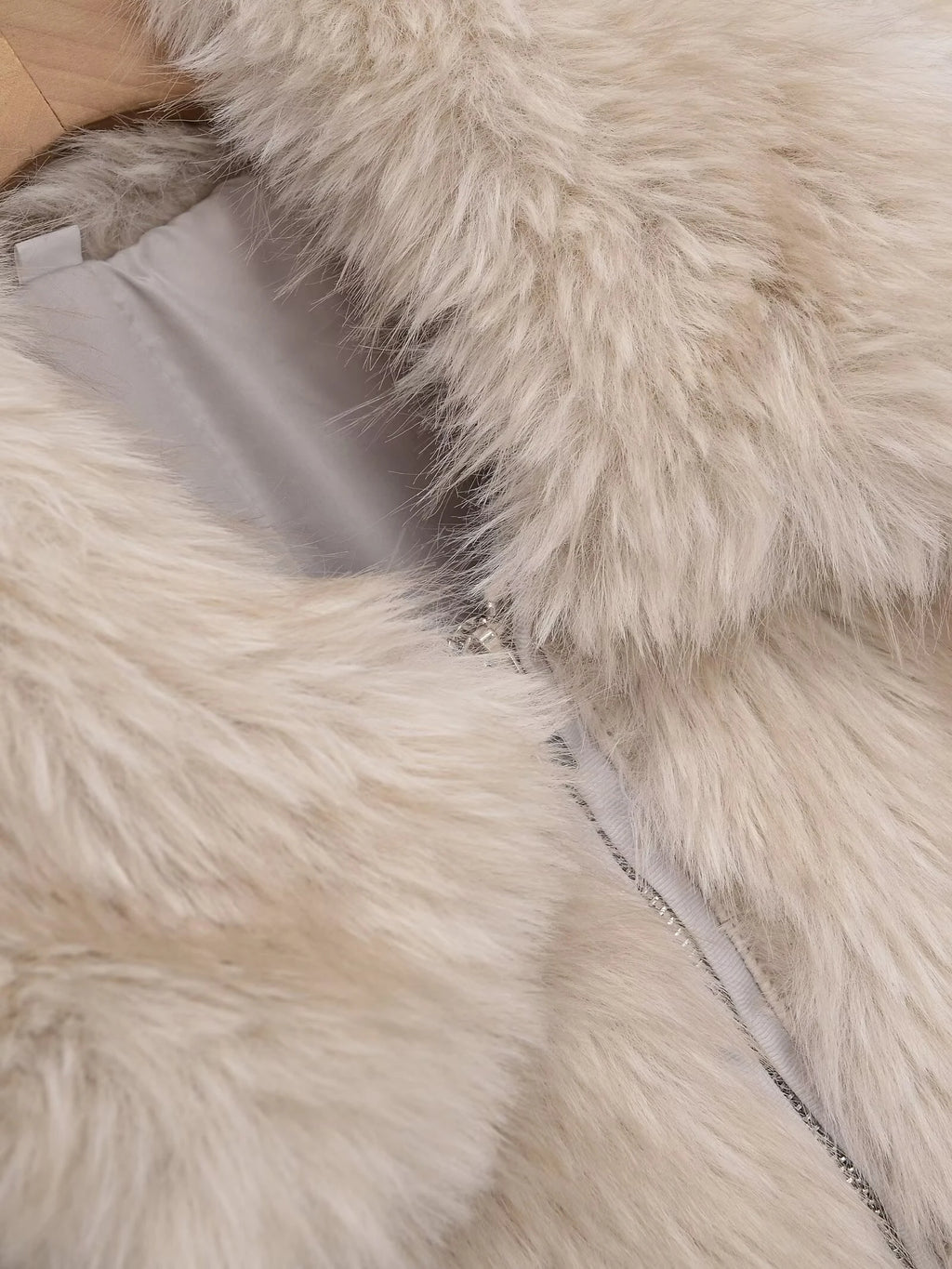 2025 autumn and winter new women's clothing sweet and fashionable loose double-sided artificial wool warm jacket jacket