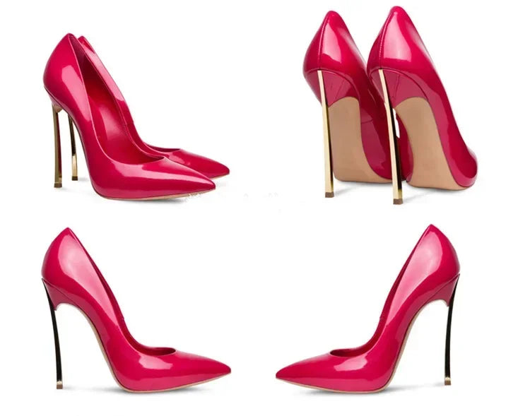Luxury Designer Women Pumps Stiletto High Heel Sexy Fetish Party Zapatos De Tacon C-PU-1